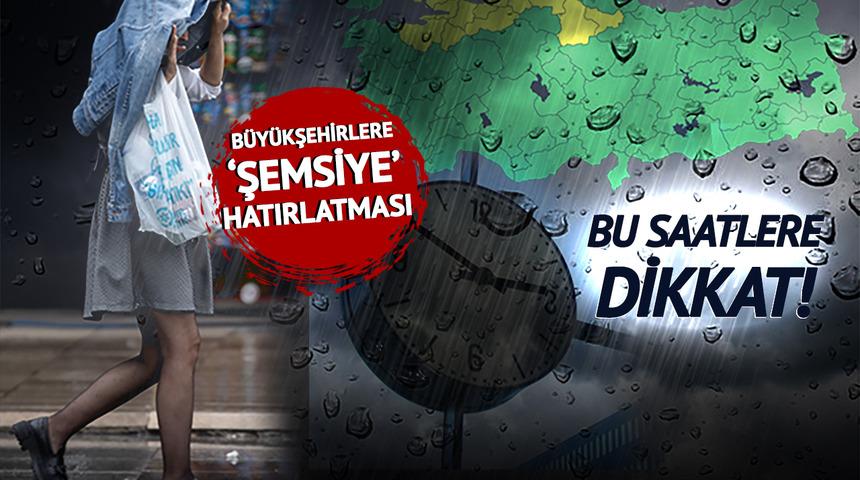 Bu saatlerde şemsiyesiz çıkan ıslanacak! İstanbul ve Ankara'da gök gürültülü sağanak yağış: 5 Temmuz hava durumunda peş peşe uyarılar geldi