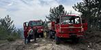 Kastamonu'da yıldırım isabet etmesi sonucu çıkan orman yangını kontrol altına alındı