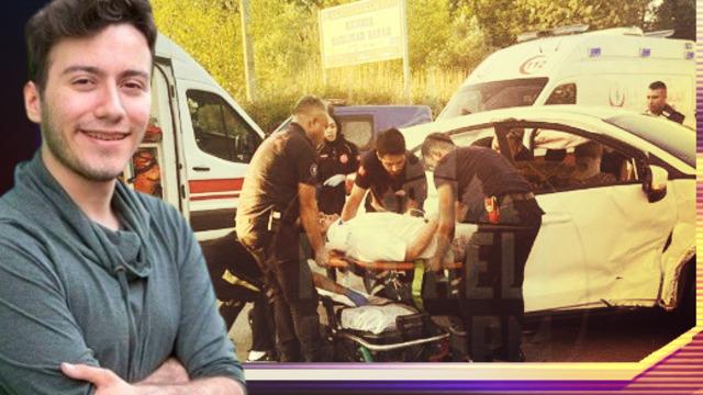 Ünlü Youtuber Enes Batur Kocaeli'de kaza yaptı! Hastaneye kaldırıldılar