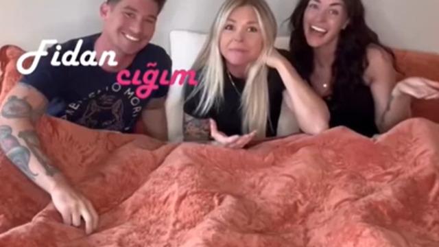 Üç kişilik ilişkilerinin kolay ve zor yanlarını anlatınca sosyal medyada gündem oldu! Biz 1 tane bulamıyoruz