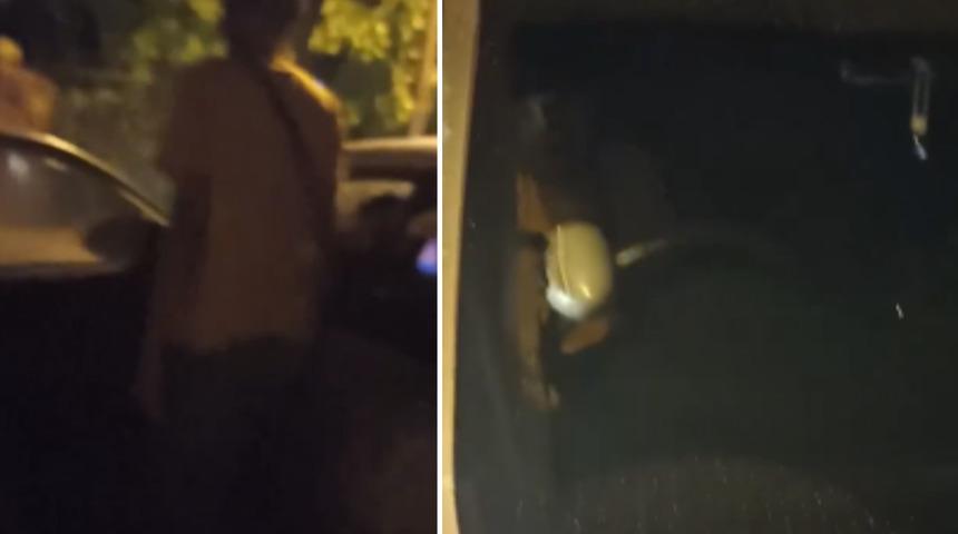 Tenha bir yerde park edilmiş halde arabalarını buldu! Kocasını arabada bir iş arkadaşıyla basan kadın sinirlerine hakim olamadı