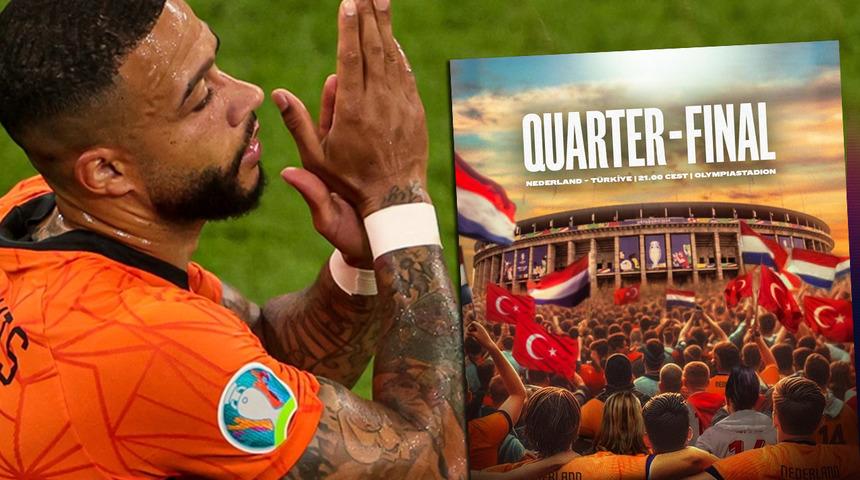Hollanda çeyrek final öncesi paylaştı, Türkiye de alıntıladı: "Oyuna olan sevgimizi paylaşıyoruz"