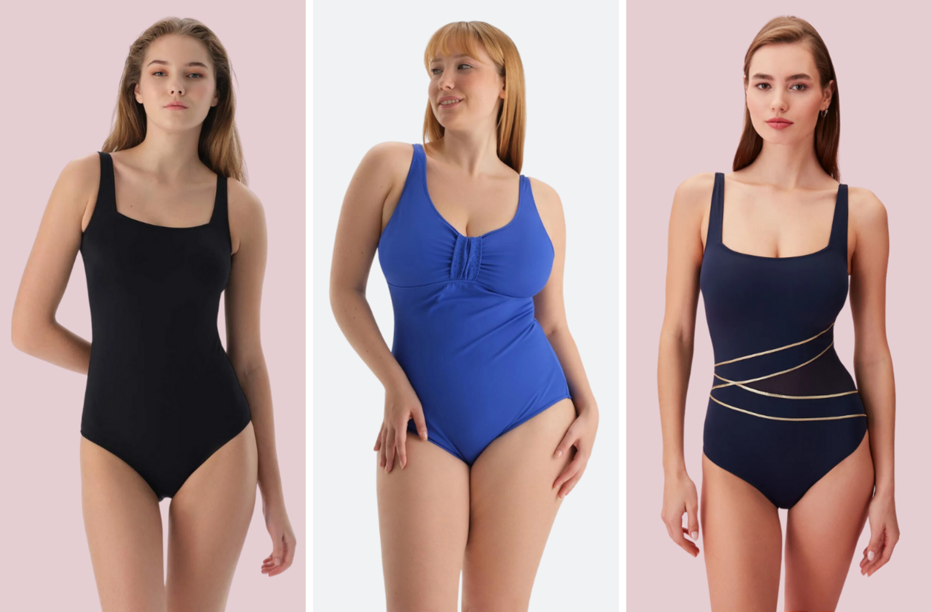 Plajda mükemmel görünüm için her vücut tipine uygun toparlayıcı mayolar