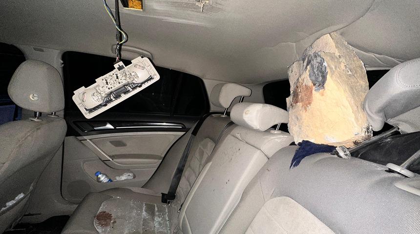 Korkunç ölüm! Dağdan kopan kaya parçası genç kızı hayattan koparttı