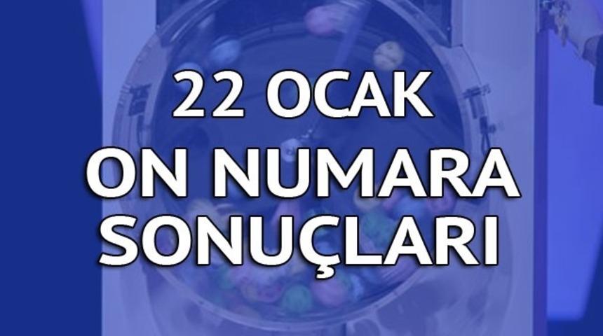 On Numara sonuçları 22 Ocak: Şanslı numaralar çekiliyor! (MPİ canlı çekiliş)