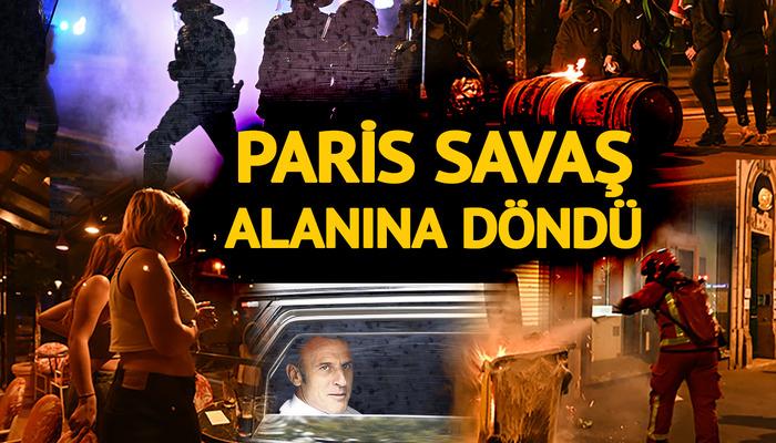 Paris savaş alanına döndü