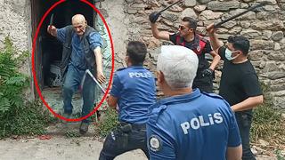 'Peygamberim, cumhurbaşkanıyım' diyerek bıçak salladı! Evini görenler gözlerine inanamadı!