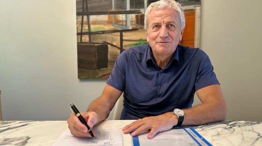 Servet Yardımcı, TFF başkan adaylığı başvuru dosyasını teslim etti