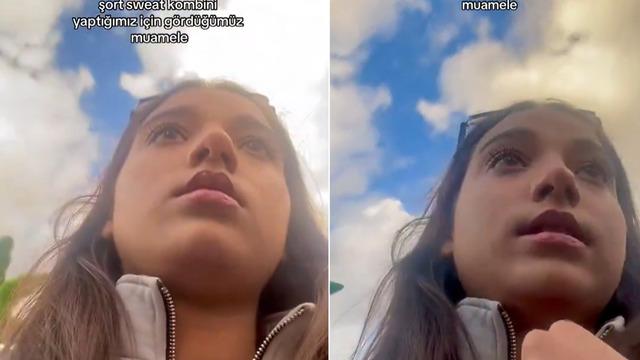 Şort giyen kadına tepki gösterdi! O anlar sosyal medyada çok konuşuldu: Benim çocuklarım sizin bacaklarınızı görmek zorunda değil