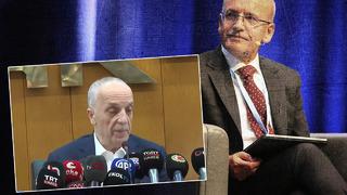 Basın toplantısına damga vuran an! TÜRK-İŞ Başkanı'ndan Bakan Şimşek'e 'asgari ücret' tepkisi: Ayıptır! Bir önceki bakana da bu yetkileri verselerdi...