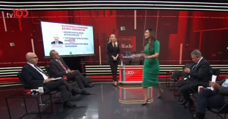 Canlı yayında gergin anlar! Buket Aydın kızıp st&uuml;dyoyu terk etti, Şaban Sevin&ccedil; &ouml;z&uuml;r diledi