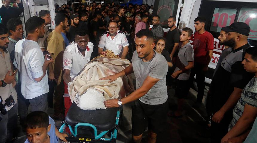 İsrail Han Yunus'ta okul vurdu! Çok sayıda ölü ve yaralı var