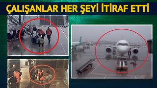 Havalimanında büyük skandal: Çalışanlar her şeyi itiraf etti! Lüks ziynet eşyaları, bilgisayarlar...