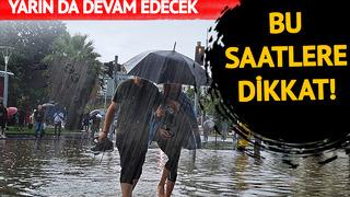 İstanbul'da bu saatlere dikkat: AKOM'dan kuvvetli sağanak uyarısı! Yarın da devam edecek (10 Temmuz Meteoroloji hava durumu)