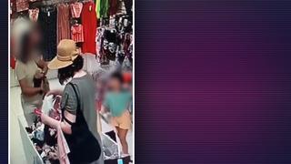 Hırsızın da böylesi! İç giyim mağazasına gelen kadın, önce bakıp inceledi sonra fantezi kıyafetini çaldı