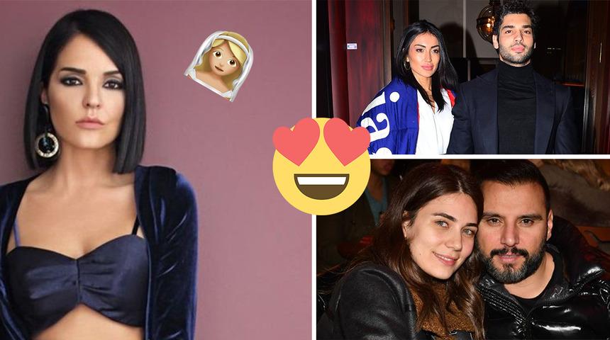 Listede kimler yok ki! İşte 2018'de evlenecek &uuml;nl&uuml; &ccedil;iftler