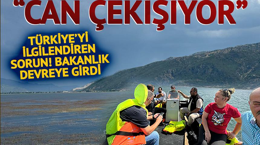 Türkiye'nin en büyük içme suyu kaynaklarından biri alarm alarm veriyor: Eğirdir Gölü can çekişiyor!