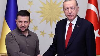 Cumhurbaşkanı Recep Tayyip Erdoğan, Zelenskiy ile görüştü