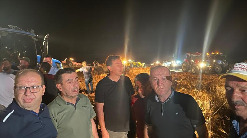 Kayseri'de tarım arazisinde çıkan yangın söndürüldü