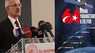 Bakan Uraloğlu açıkladı: TÜRKSAT 6A'nın 2. ateşleme süreci başladı
