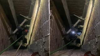 Ekipler seferber oldu: 10 metrede mahsur kalınca..