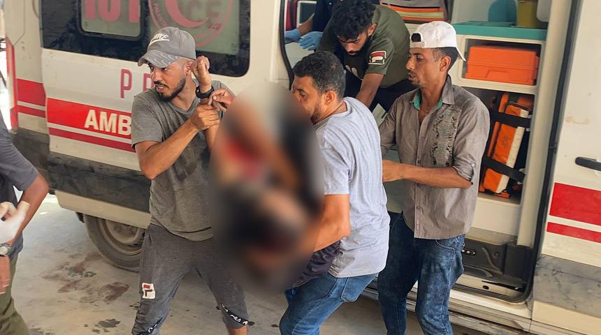 İsrail "güvenli bölge" dediği yerde ölüm saçtı! 71 Filistinli ölü...