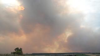 Bulgaristan'daki yangın Edirne sınırına ilerliyor! Köy halkı ve itfaiye teyakkuza geçti