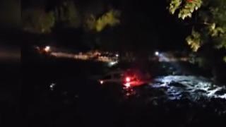 Erzurum'da korkunç olay! Otomobil dereye sürüklendi, anne hayatını kaybetti, kızı kayboldu