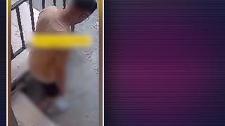 Esenyurt'ta iğrenç görüntü! Ayaktayken cadde ortasına tuvaletini yaptı, rahatlığı 'pes' dedirtti