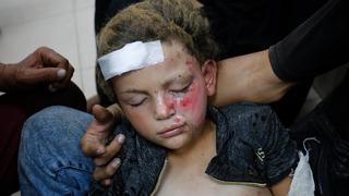 İsrail Gazze'de sivillerin bulunduğu okulu vurdu! Yaralılar var