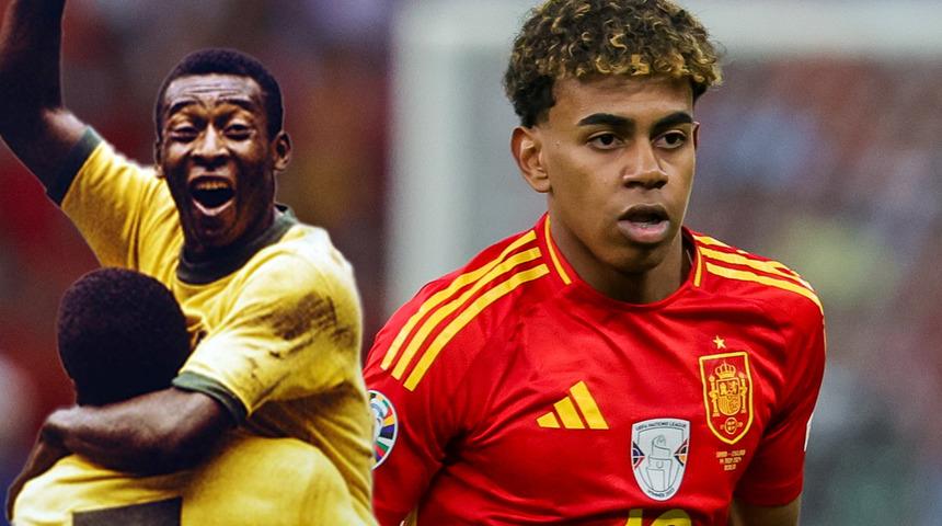 EURO 2024 finalinde, kırılması imkansız olan rekor kırıldı! Pele artık zirvede değil...