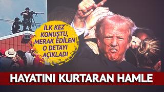 Trump'ı suikasttan sağ kurtaran bir anlık hamle: Bunu yapmasaydım şimdi ölmüştüm!