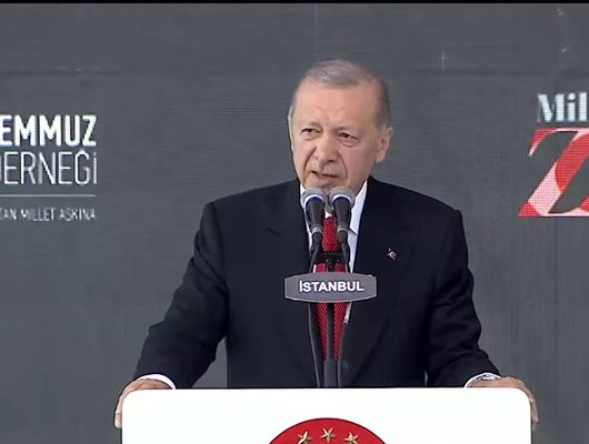 Erdoğan 15 Temmuz Köprüsü'nden seslendi: Kıyamete dek affetmeyeceğiz! 