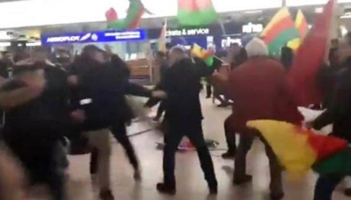 Almanya’da PYD/PKK yandaşları Türk yolculara saldırdı