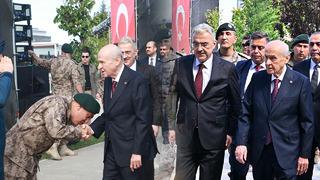 MHP Genel Başkanı Bahçeli, Özel Harekat Başkanlığını ziyaret etti! O kare gündem oldu