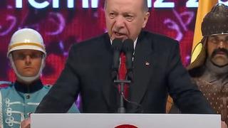 Cumhurbaşkanı Erdoğan 15 Temmuz'u Anma Programı'nda konuştu! Darbecilerin galip gelmesini şevkle bekleyenleri gördük