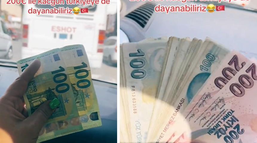 Türkiye'de tatil yapmak için gelen gurbetçi 200 Euro (7200 TL) bozdurdu! "Bir top para verdiler" dedi... Günün sonunu bile getiremedi