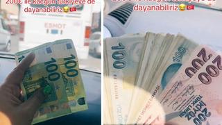 Türkiye'de tatil yapmak için gelen gurbetçi 200 Euro (7200 TL) bozdurdu! Bir top para verdiler dedi... Günün sonunu bile getiremedi