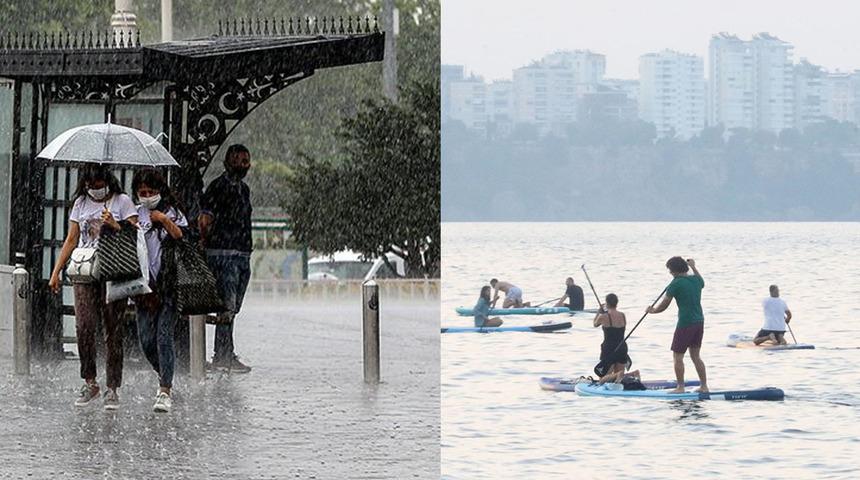 Ülke iki mevsimi bir arada yaşıyor! ‘Sarı kodlu’ hem sıcak hem de sağanak için uyarı!