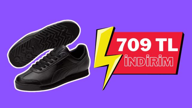 Fiyatı 1190 TL'ye düştü! Puma'nın efsanevi modeli Roma Basic indirimde