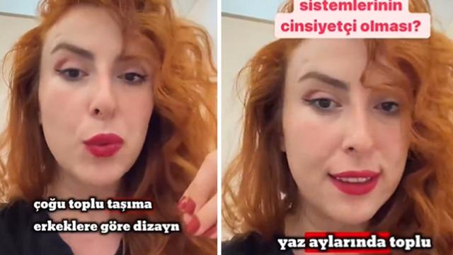 Toplu ulaşım sistemlerinin cinsiyetçi olduğunu söyleyerek sosyal medyadan anlattı! Şoke oldum duyunca