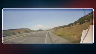 Seyir halindeyken bir anda fırladı! Faciaya ramak kala