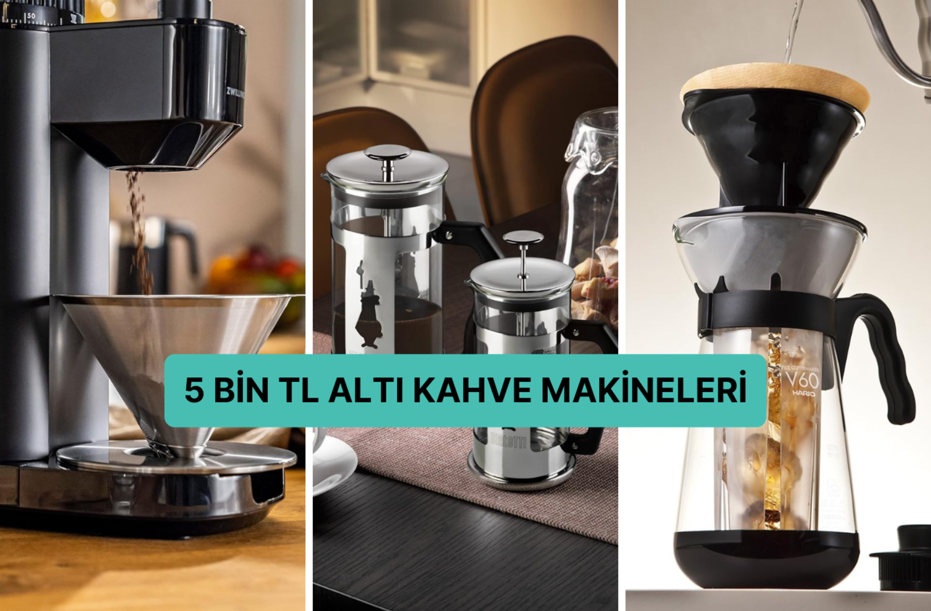 "Prime Day'den iyi ki aldım!" diyeceğiniz 5 bin TL altı kahve makineleri