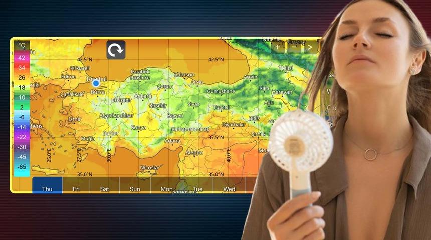 Prof. Dr. Orhan Şen haritada gösterdi, önümüzdeki 5 güne dikkat çekti '30-40 sene önce çok zordu' Meteoroloji son dakika 18 - 22 Temmuz hava durumu tahmini