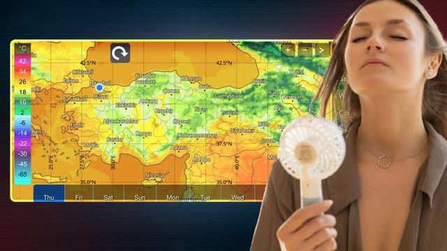 Prof. Dr. Orhan Şen haritada gösterdi, önümüzdeki 5 güne dikkat çekti '30-40 sene önce çok zordu' Meteoroloji son dakika 18 - 22 Temmuz hava durumu tahmini