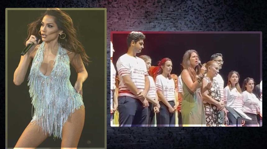 Türk bayrağı ve Atatürk posteri var diye sahneye çıkmamıştı! Yunan şarkıcı Despina Vandi kendini böyle savundu 