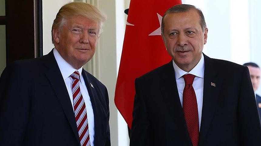 Cumhurbaşkanı Erdoğan ile Trump arasında kritik görüşme