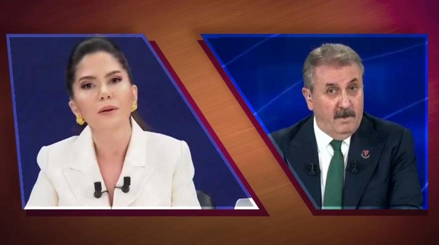 Kızı, TBMM'de göreve başlamıştı! Canlı yayında gergin anlar, Mustafa Destici: 'Siyasetçilerin kız çocukları evlerinde mi otursun?'