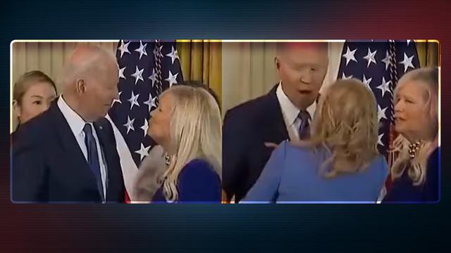 Dünya yine Joe Biden'ı konuşuyor! Bu sefer de karısını karıştırdı... Başka bir kadını öpmek üzereyken eşi son anda müdahale etti