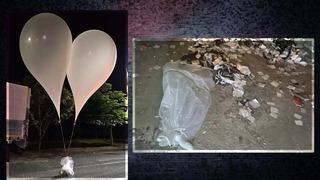 Çöp balonlarına karşı hoparlörlerle propaganda yayını! İki ülke arasında gerilim sürüyor 